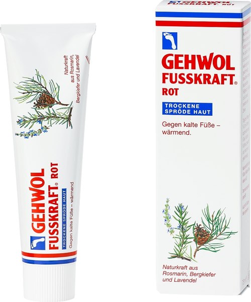 Крем для ног Gehwol Бальзам Fusskraft Red Красный Сухая кожа (75мл)
