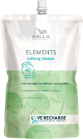 Шампунь для волос Wella Professionals Care Elements Успокаивающий рефил (1л) - 