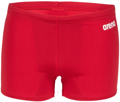 Плавки детские ARENA Team Swim Short Solid Jr / 004777 450 (р-р 24, красный/белый)