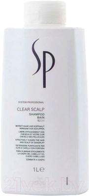 Шампунь для волос Wella Professionals SP Clear Scalp Мягкий против перхоти (1л)