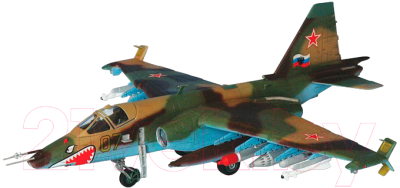 Сборная модель Звезда Советский штурмовик Су-25 / 7227