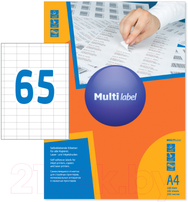 Набор этикеток Multilabel 65/100 / 40380212 (белый)