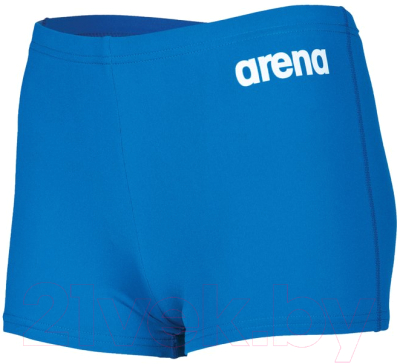 Плавки детские ARENA Team Swim Short Solid Jr / 004777 720 (р-р 24, royal/белый)