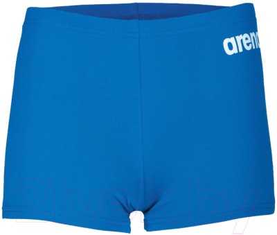 Плавки детские ARENA Team Swim Short Solid Jr / 004777 720 (р-р 24, royal/белый)