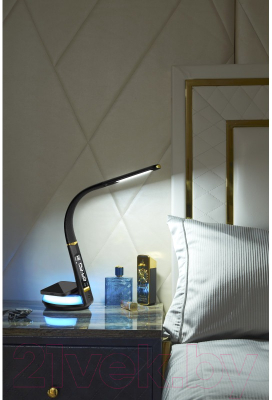 Настольная лампа Dendy 540-DL Black Swan+RGB