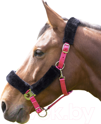 Недоуздок для лошади Shires 4165/PINK/PONY (розовый)