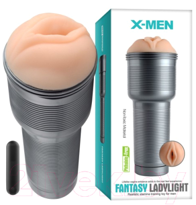 Мастурбатор для пениса Nlonely X-Men Fantasy Ladylight / 5-3192-Vibro