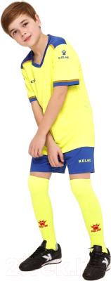 Футбольная форма Kelme Football Suit / 8351ZB3158-918 (р. 130, желтый)