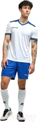 Футбольная форма Kelme Football Suit / 8351ZB1158-104 (2XL, белый)