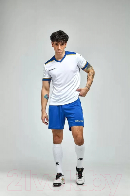 Футбольная форма Kelme Football Suit / 8351ZB1158-104 (3XL, белый)