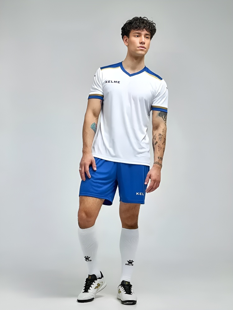 Футбольная форма Kelme Football Suit / 8351ZB1158-104 (M, белый) — фото 4