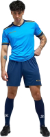 Футбольная форма Kelme Football Suit / 8351ZB1158-996 (2XL, голубой) - 