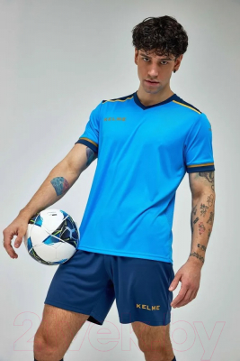 Футбольная форма Kelme Football Suit / 8351ZB1158-996 (L, голубой)