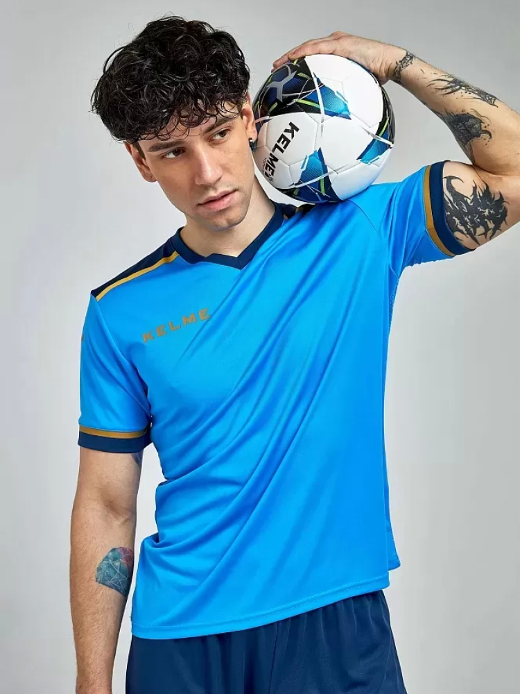 Футбольная форма Kelme Football Suit / 8351ZB1158-996 (M, голубой) — фото 6