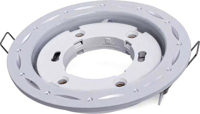 

Точечный светильник, GX53R-deco Точки-Полоски-WH / 4690612044408