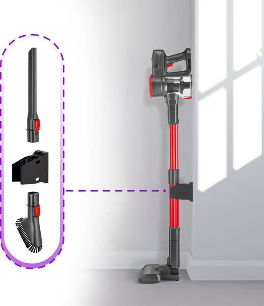 Изображение товара Вертикальный пылесос Kitfort KT-5175-2 (красный)
