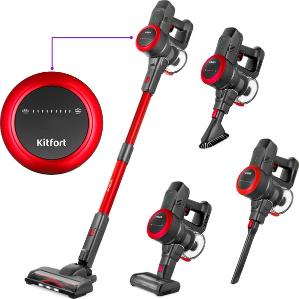 Купить Вертикальный пылесос Kitfort KT-5175-2 в Минске