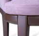 Миниатюра изображения товара Стул Sheffilton SHT-ST39/S39 (пыльная роза/орех европейский)