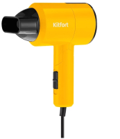 Компактный фен Kitfort KT-3240-1 (черный/желтый) - 