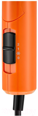Компактный фен Kitfort KT-3240-2 (черный/оранжевый)