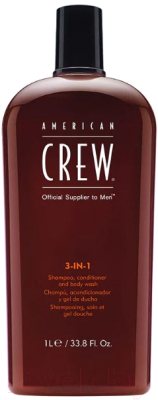 Гель для душа American Crew 3в1 (1л)