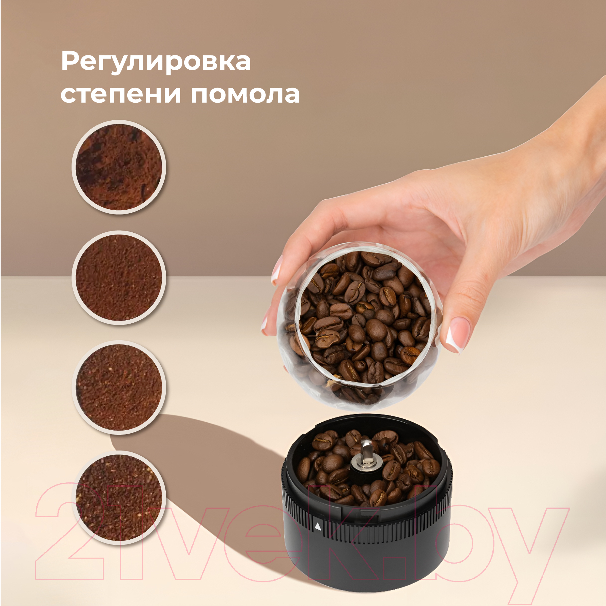 Кофемолка Evolution CraftCoffe Wireless One / CCW-1 — фото 11