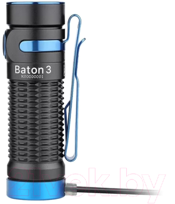 Фонарь Olight Baton 3 / 121875 (черный)