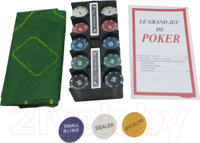 Набор для покера Shark 399041308 (200 фишек)