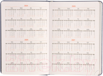 Ежедневник inФормат Фиеста / IFDN-FSTA5/Bl (176л, синий)