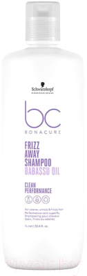 Шампунь для волос Schwarzkopf Professional Bonacure Frizz Away Для жестких и непослушных волос (1л)