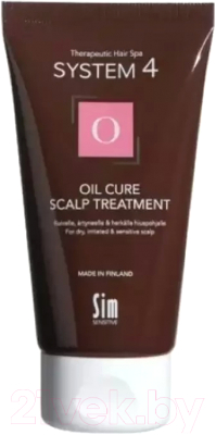 Пилинг для кожи головы Sim Sensitive System 4 O Oil Cure Scalp Treatment Для роста волос (75мл)