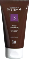 Шампунь для волос Sim Sensitive System 4 3 Mild Shampoo Для ежедневного применения (75мл) - 