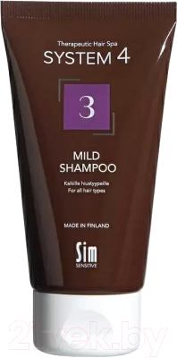 Шампунь для волос Sim Sensitive System 4 3 Mild Shampoo Для ежедневного применения (75мл)