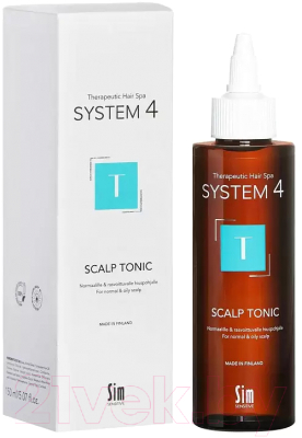 Тоник для волос System 4 Scalp Tonic Терапевтический против выпадения волос (150мл)