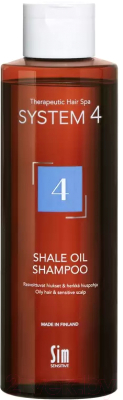 Шампунь для волос System 4 Shale Oil Shampoo Для жирных волос против перхоти (250мл)