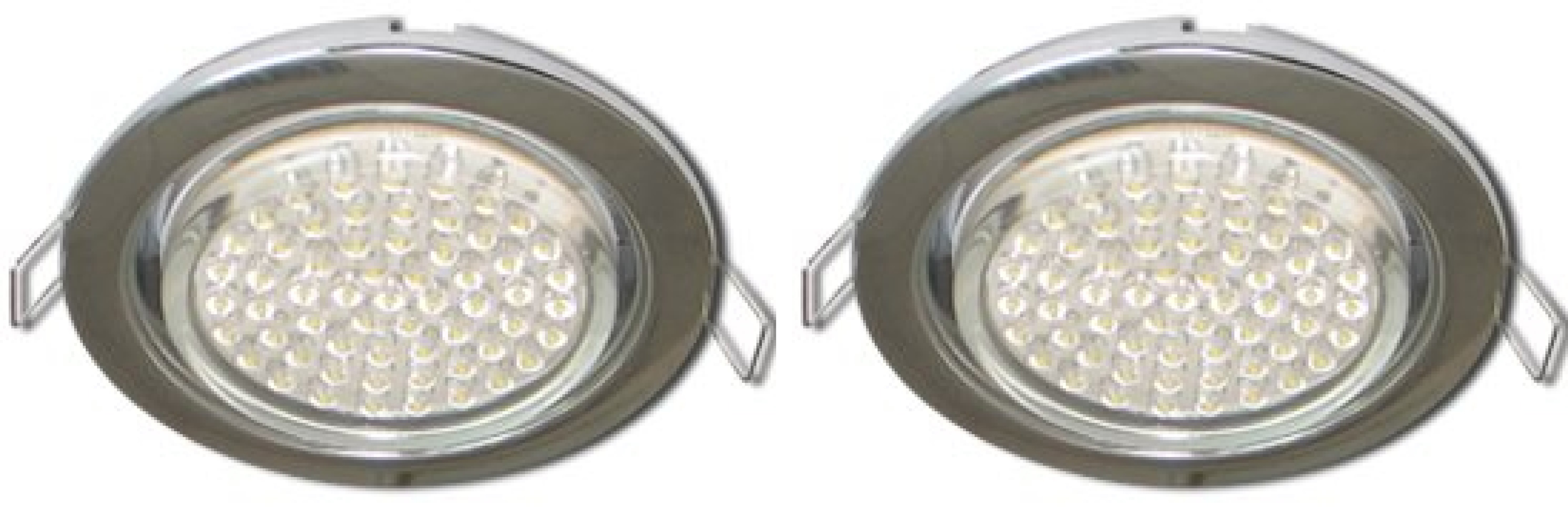 Точечный светильник Ecola GX53 FC53P2ECB (2шт)
