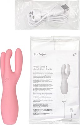 Стимулятор Satisfyer Threesome 3 / J2018-243-1 (розовый)