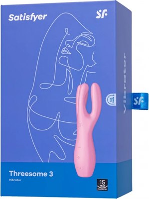 Стимулятор Satisfyer Threesome 3 / J2018-243-1 (розовый)