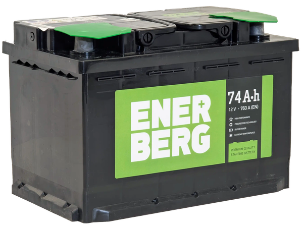 Автомобильный аккумулятор Enerberg 6СТ-74VL L+ 760A (74 А/ч)