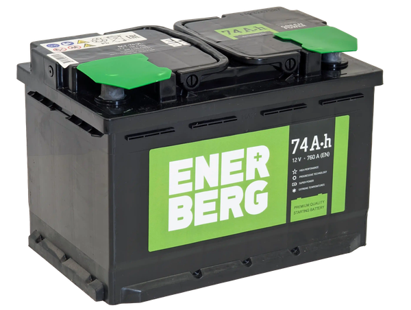 Автомобильный аккумулятор Enerberg 6СТ-74VL L+ 760A (74 А/ч)