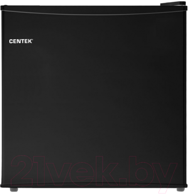 Холодильник с морозильником Centek CT-1700 (черный)