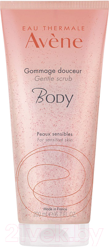 Скраб для тела Avene Body Мягкий Отшелушивающий