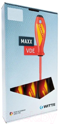 Изображение товара Набор отверток Witte Диэлектрических Maxx VDE / 653741