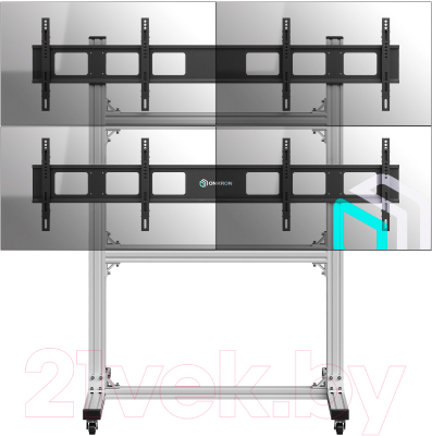 Стойка для ТВ/аппаратуры Onkron FSPRO2L-22 (черный)