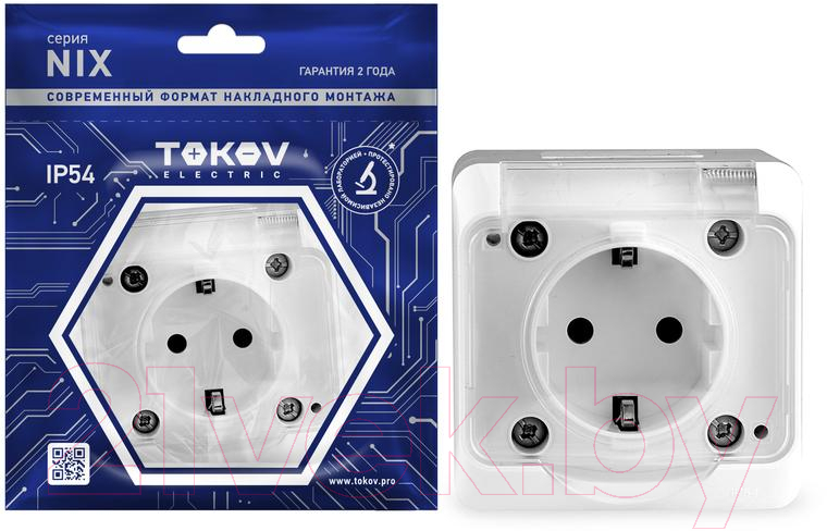 Розетка Tokov Electric TKE-NX-R1Z-C01T-IP54 — фото 5