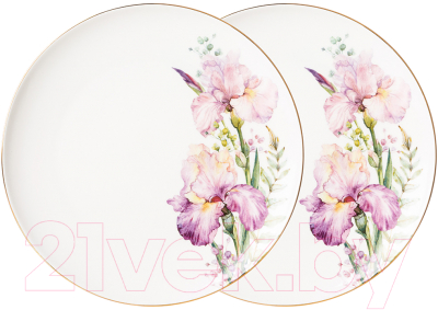 Набор тарелок Lefard Irises 590-497