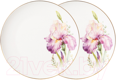 Набор тарелок Lefard Irises 590-498