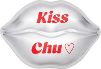 

Бальзам для губ, Kiss Chu Lip Balm 01 Romance Red Увлажняющий