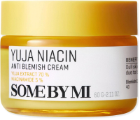 Крем для лица Some By Mi Yuja Niacin Anti-Blemish Cream Для проблемной кожи (60г) - 