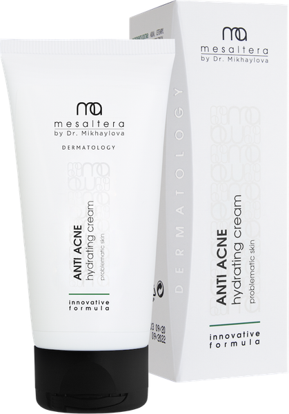 Крем для лица Mesaltera Anti Acne Hydrating Cream Увлажняющий для проблемной/жирной кожи (50мл)